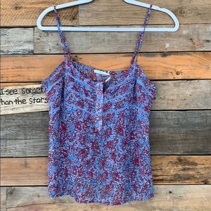 Pretty little blue and pink camisole.